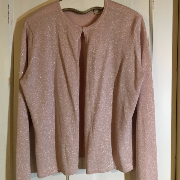 First Issue Sweaters - Silvery pink dressy sweater from First Issue XL